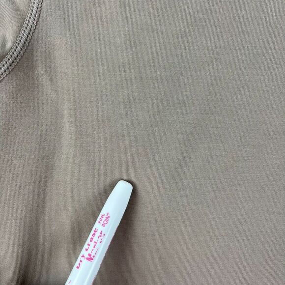 BYLT Drop Cut Shirt Lux Brown Men's *M Long Sleeve Performance Golf - Picture 4 of 10